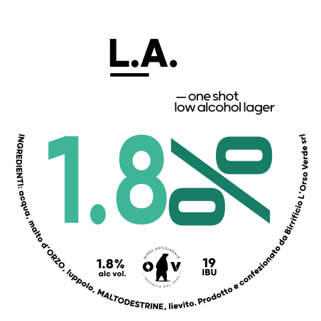 L.A. - 6 Cans (size 0,33 L)